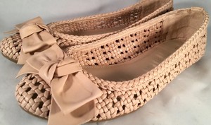 woven ballet flats