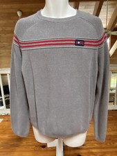 Abercrombie  Fitch, Men  s Muscle Fit Sweater, Crew Neck, Gray, Size L