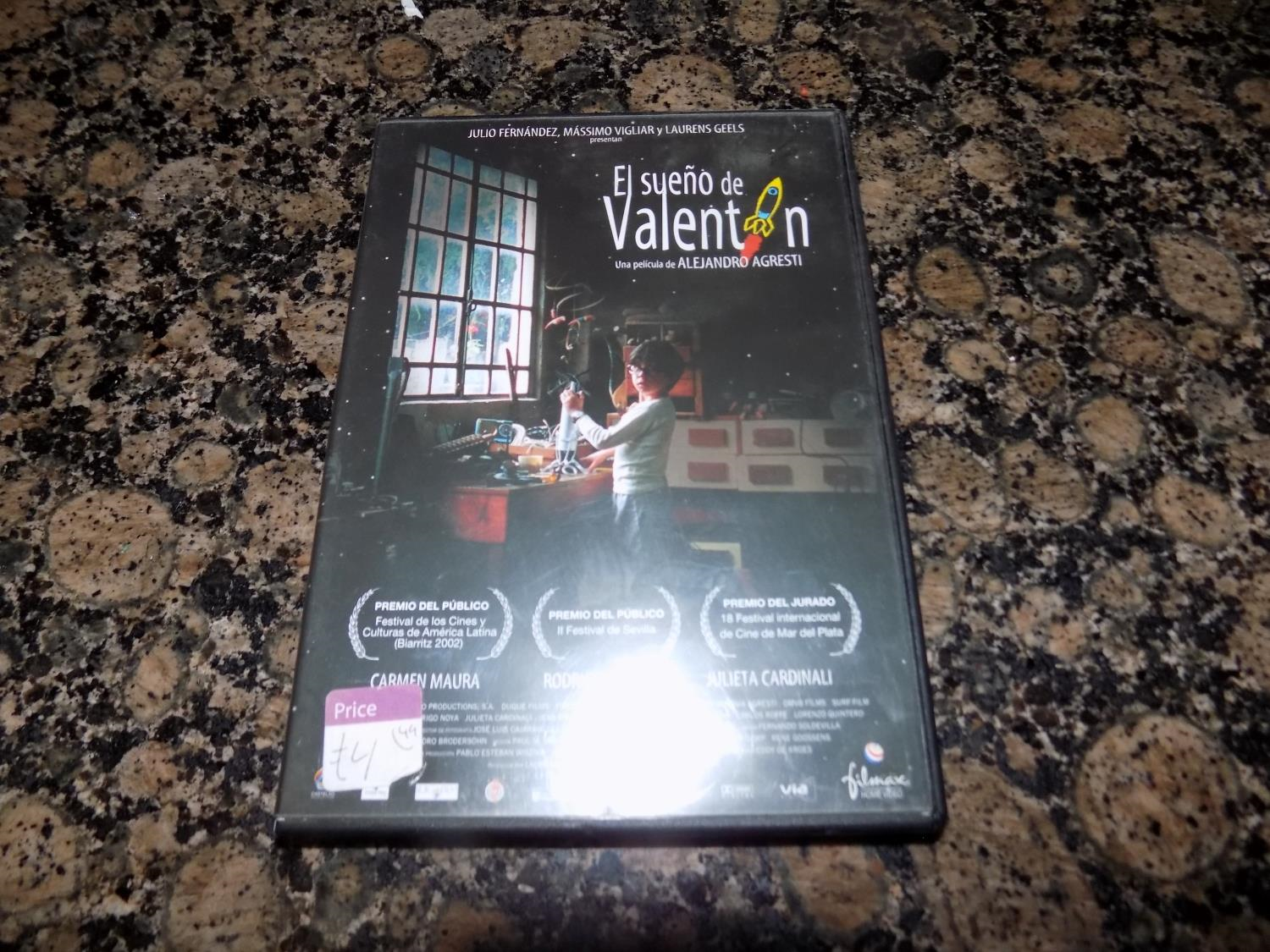 El Sueño De Valentin DVD FREE SHIPPING