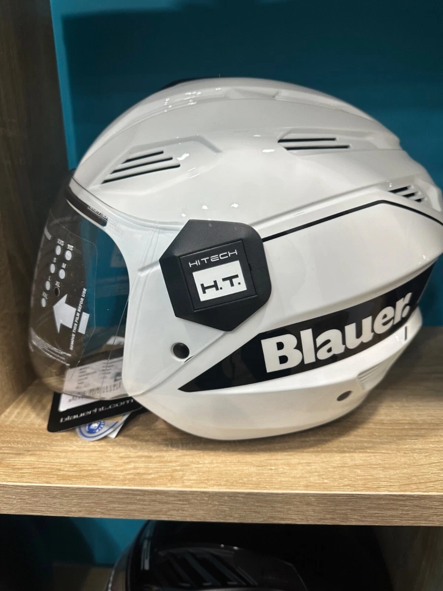 Casco Modulare Blu Opaco Con Doppia Visiera – Modello 105 – Omologazione ECE 22-05 – Taglia M (57-58 Cm)