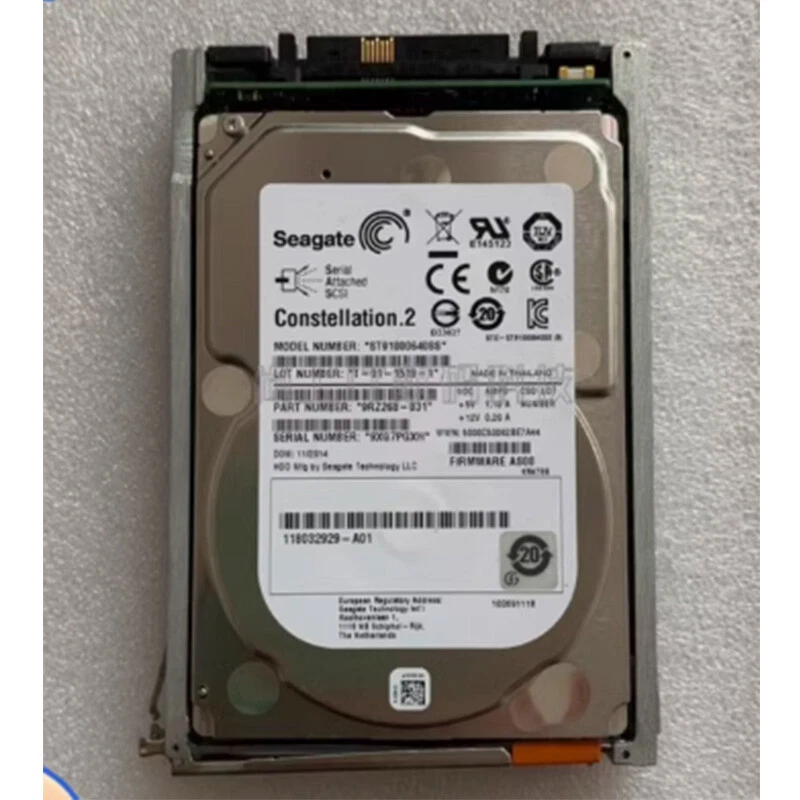 EMC V4-2S07-010 VNX5200 5400 005050606 1Tb 7.2k 2.5" SAS SFF Hard Disk Drives - Image 2 of 4