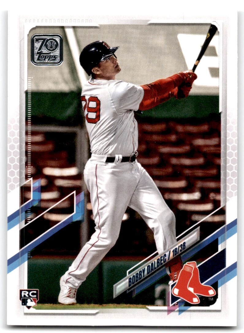 2021 TOPPS BOBBY DALBEC RC BOSTON RED SOX #26
