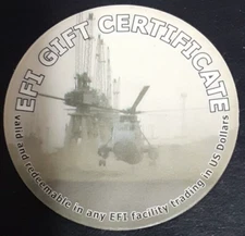 1EFI10E  BRITHISH  EFI  1st Print  10 Cents  Pog  from 2004  not AAFES