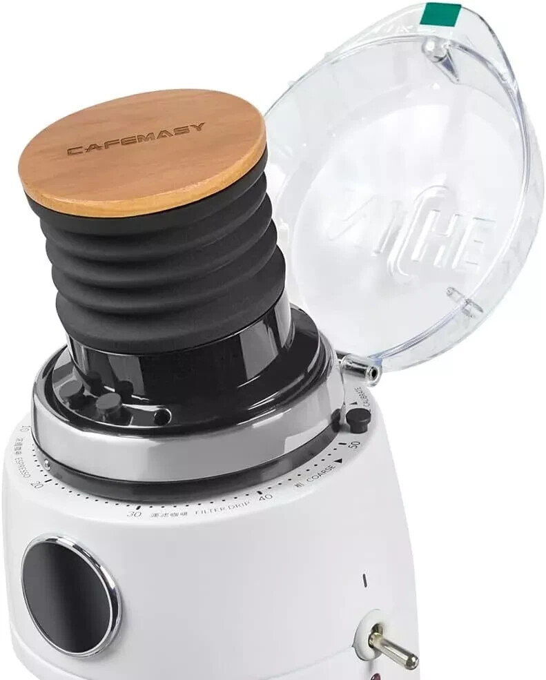 CAFEMASY Single Dose Hopper Compatible with Niche Zero Coffee Grinder Black