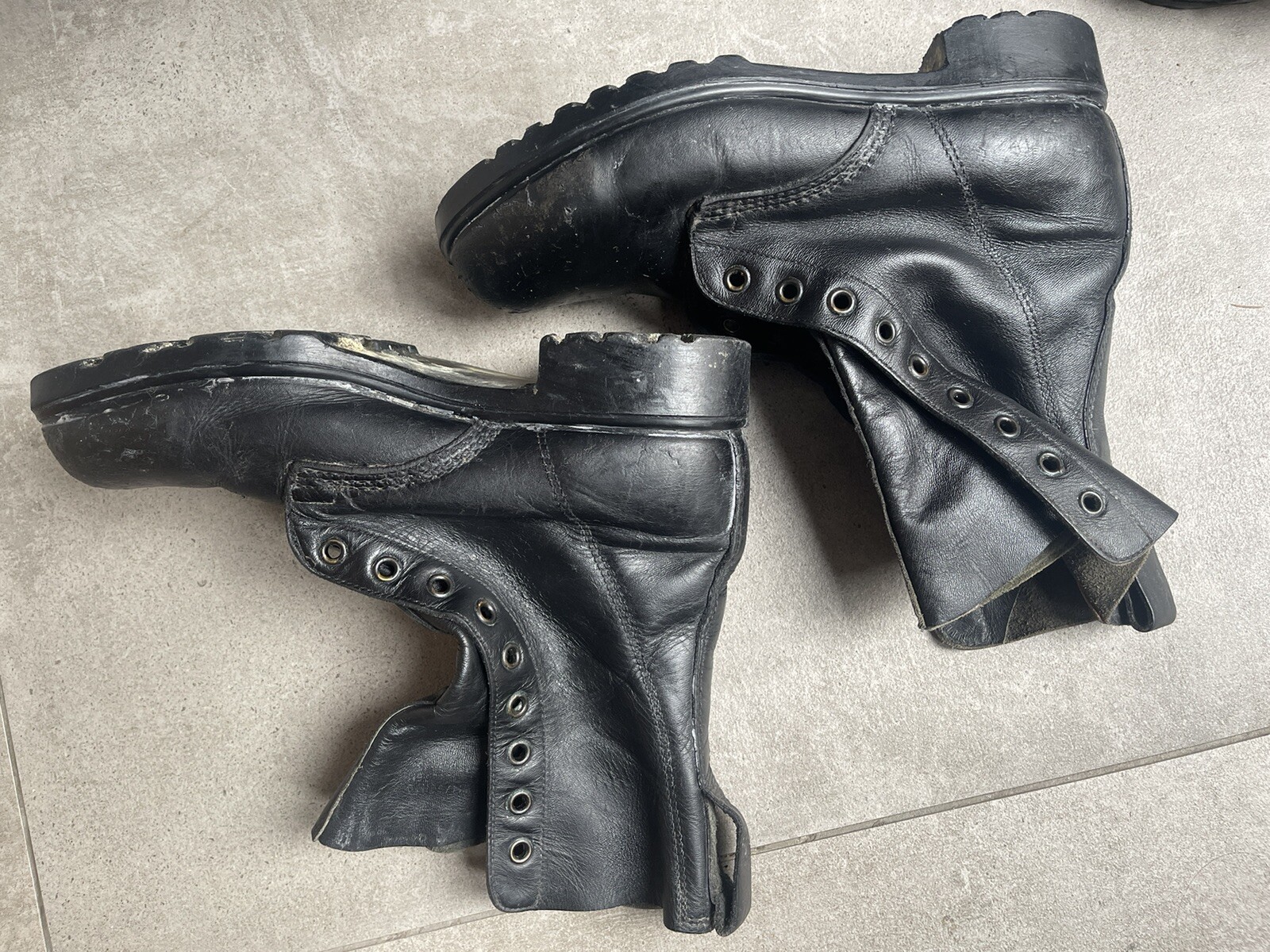 British Army DMS High Leg Combat Boots 276 eBay