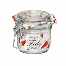 BARATTOLO ERMETICO 2 PEZZI LT. 0,200 BORMIOLI FIDO TERRINA FUNGHI CONFETTURE