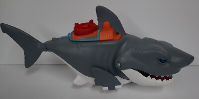 VGUC USED Imaginex mega bite shark action figures 2019 Mattel  LF57