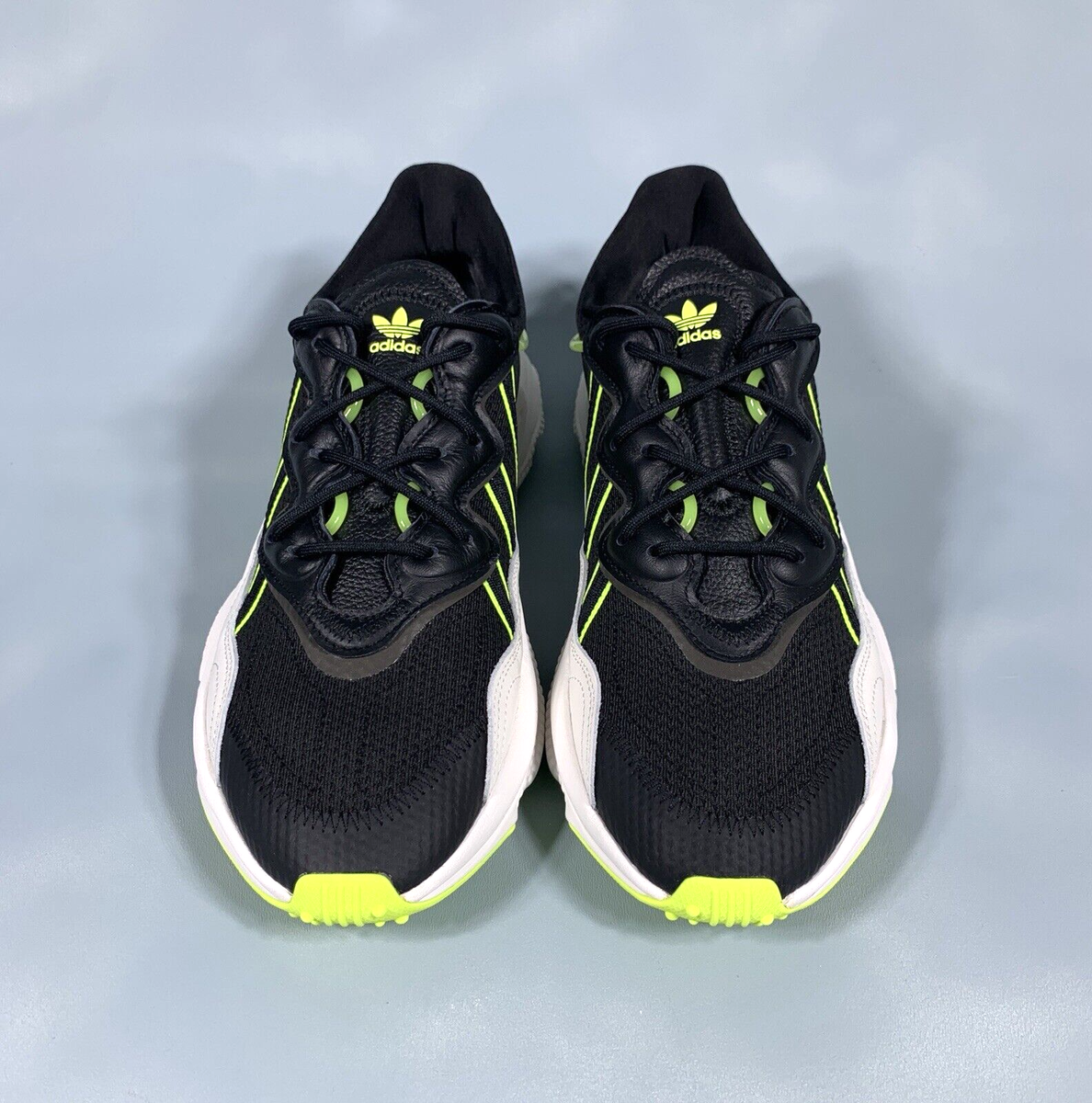 adidas Ozweego Athletic Shoes Sneakers Black White Solar  display picture 1