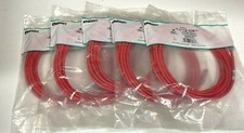 New Panduit UTPSP14RDY Category 6 UTP Patch Cord; 14 ft, Red        Quantity: 5