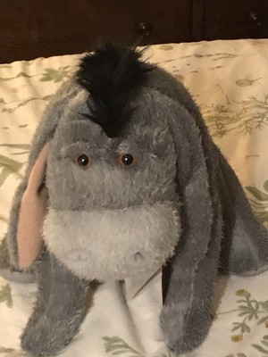 Disneyâs Live Action Movie CHRISTOPHER ROBIN: Eeyore Medium Plush 11â Seated | eBay