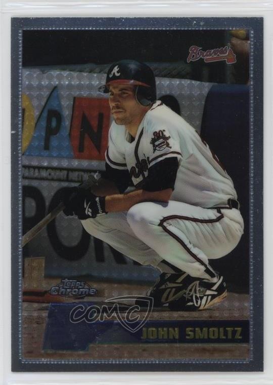 1996 Topps Chrome John Smoltz #59 HOF 05v0