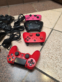 Broken Controller And Games Lot Xbox One PS2 PS3 SEGA GAMEBOY NES ALL FOR PARTS
