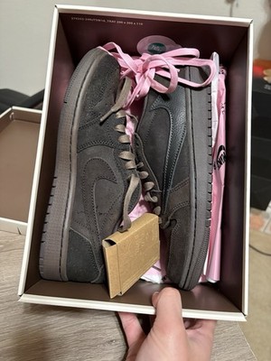 Size 6.5M/8W - CLEAN Air Jordan 1 Retro Low OG SP Travis Scott Velvet Brown