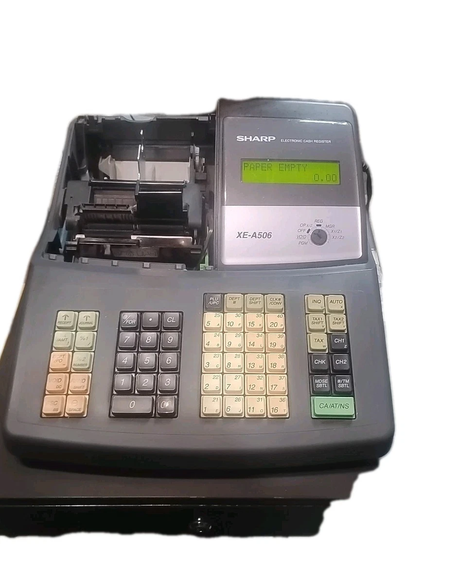 Sharp XE-A507 POS Cash Registers for sale | eBay