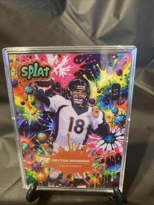2025 Wild Card Splat Breakers Brick Tie-Dye QB Peyton Manning 1/1 SBTIE09-PM