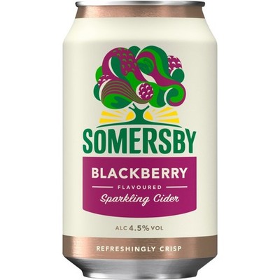 6x Somersby Blackberry / Brombeere Cider 0,33l