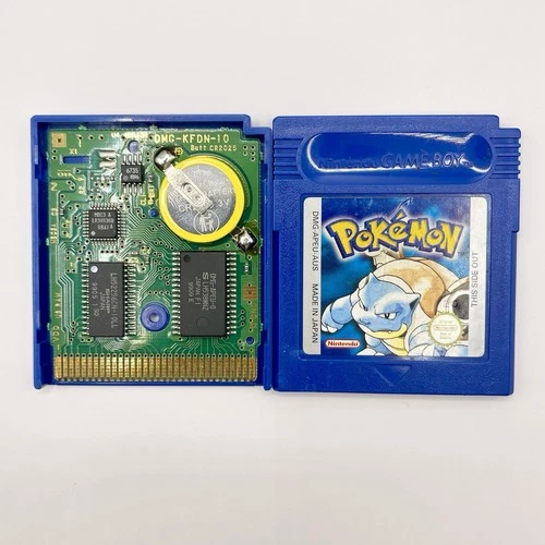 Pokemon Blue Version, New Battery🔋 Nintendo Gameboy Aus PAL. Mint Free Postage