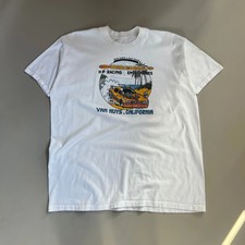 XL 1970s War Eagle Funny Car Drag T-shirt