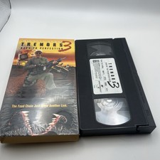 Tremors 3: Back to Perfection VHS, 2001 - Michael Gross - Sci-Fi Action Comedy
