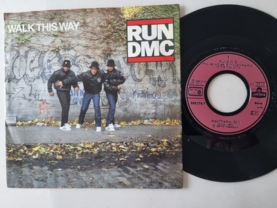 Run-D.M.C./ Run DMC - Walk this way 7'' Vinyl Germany/ Aerosmith