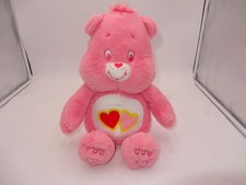 Care Bears Love A Lot Pink 17" Plush Mini Backpack Pouch Bag Tote