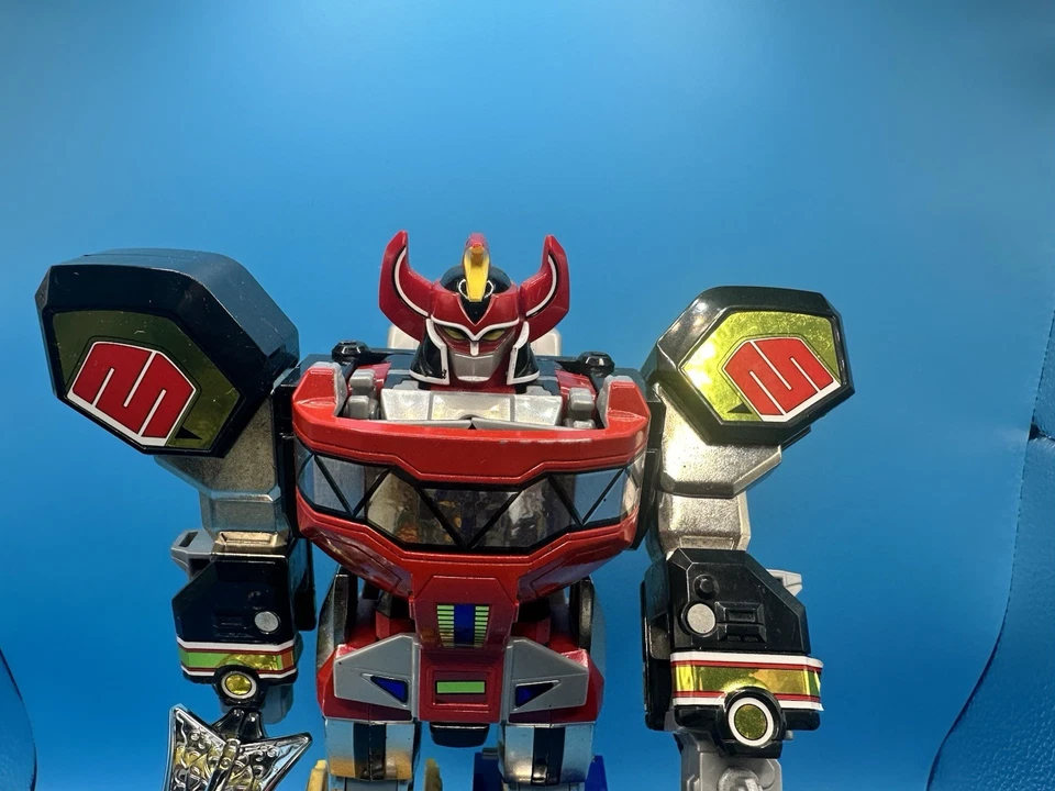 Mighty Morphin Power Rangers Legacy Megazord Diecast 2013 completo envío rápido Foto 2 de 4