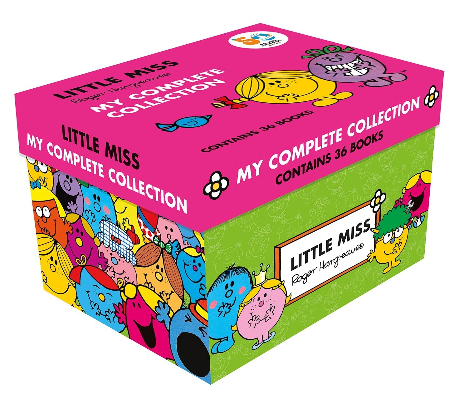 Little Miss My Complete Collection 36 Books Box Set by Roger Hargreaves