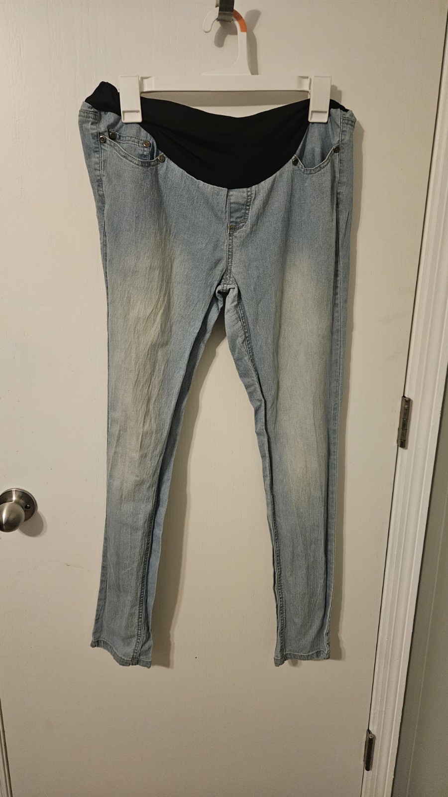 Oh! Mama Women's Denim Maternity Jeans Size M