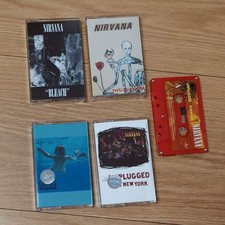 4Pack Nirvana Nevermind Cassette Tape Songs Cassette Retro fully sealed New