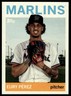 Eury Pérez 2025 Topps Archives #39 Miami Marlins