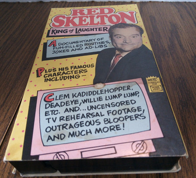Red Skelton King Of Laughter VHS Tape(1990 Goodtimes Home Vido Corp.)