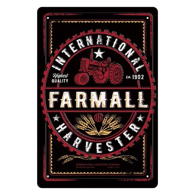 International Harvester Farmall 12'' x 18'' Metal Sign Made in the USA Sign-1909