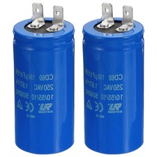 2 Pack CD60 Run Capacitor 150uF/MFD 250VAC 50/60Hz Motor Starting Capacitor