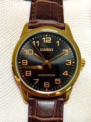 CASIO MTP-V001 Black Dial