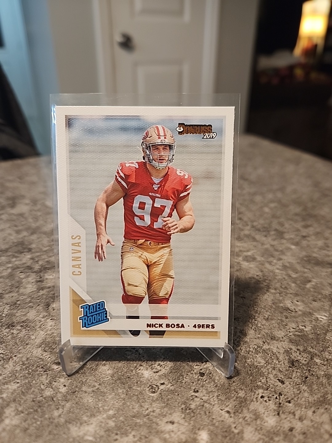 2019 Panini Donruss Rated Rookie Nick Bosa #318 Canvas (RC) Mint Condition