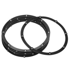 8" Drehbare Drehscheibe mit Kugellagern, Lazy Susan, 0,06x6,89" Schwarz, 6stk