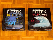 Sebastian Fitzek Killercruise + Safehouse kooperatives Krimispiel Moses Sammlung