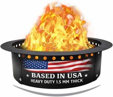 FEBTECH Smokeless Firepit Ring 36 OD & 30 ID ...