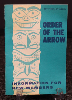 Vintage 1968 Order of the Arrow Information for New Members Book Boy Scouts BSA