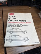 1988 1989 1990 1991 Audi 80 90 Coupe Quattro Shop Service Repair Manual