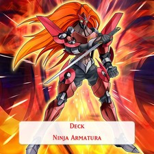 Yu Gi Oh Yugioh! Deck Mazzo Ninja Numero 12 Armatura Ombra Scarlatta Crepuscolo