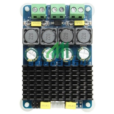 TDA7498 Dual Channel Digital Audio Stereo Amplifier Board 100W+100W 12V 24V New 