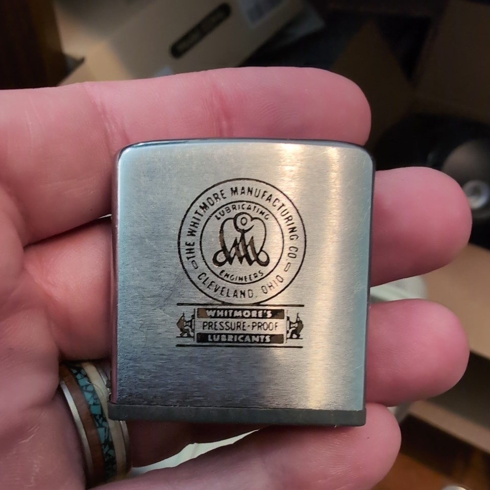 ZIPPO Pocket Tape Measure Advertisement Whitmire Manufacturing Cleveland Ohio 