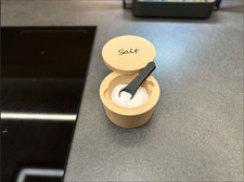 Salt Cellar with Lid & Spoon – 3D Printed – Custom Colour Available – Kitchen Or