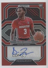 2021-22 Prizm Draft Picks College Penmanship Red 122/199 Dejon Jarreau Auto 0ie5