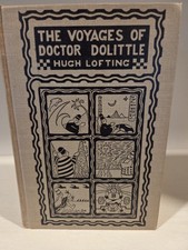 1950 vintage book, The Voyages of Doctor Dolittle by Hugh Lofting