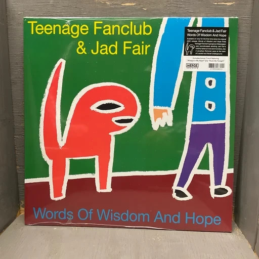 Teenage Fanclub & Jad Fair – Words Of… Teenage Fanclub & Jad Fair Words of Wisdom and Hope LP + 7