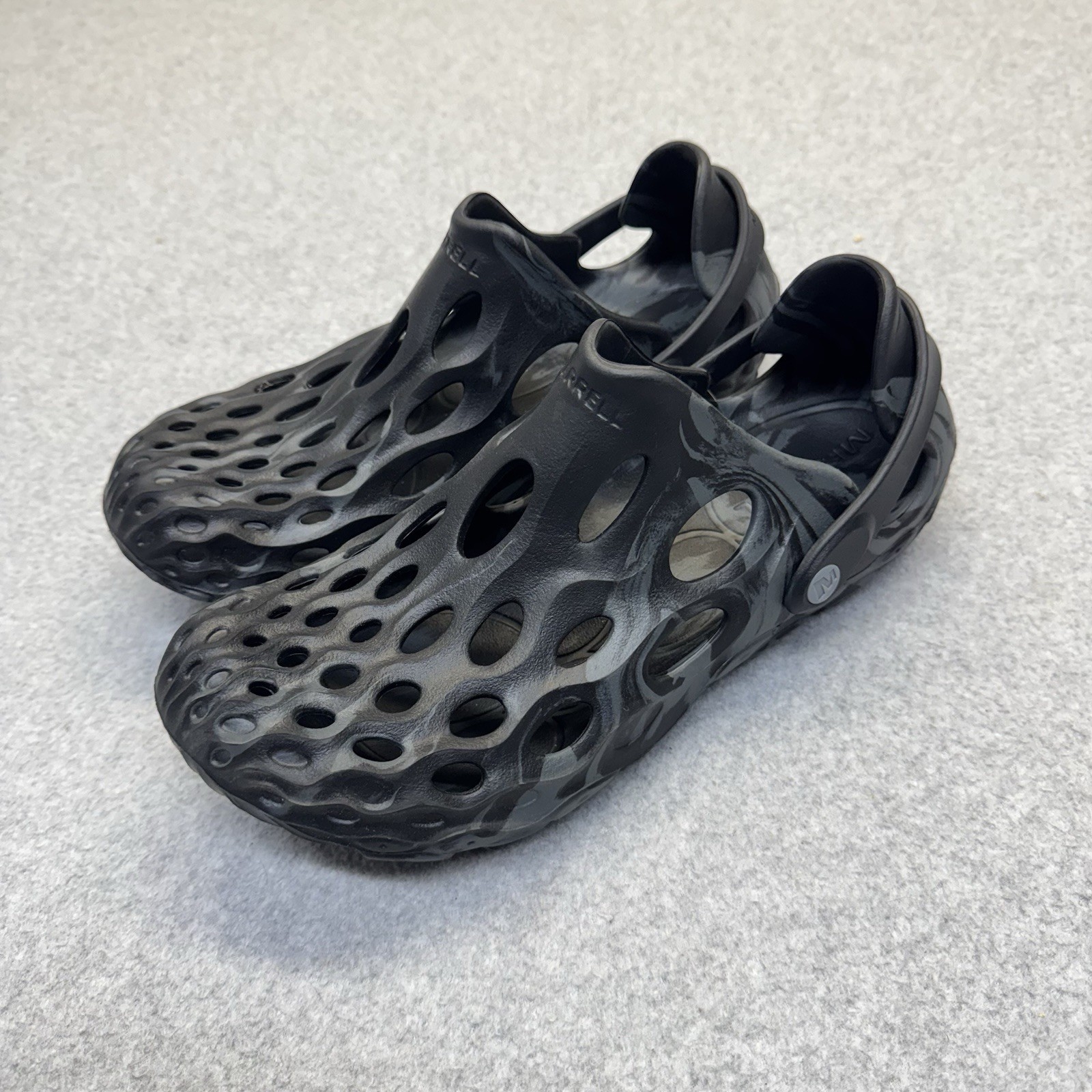 Scarpe Merrell Hydro Moc Water taglia uomo 8 donna 9 5 nero grigio mimetico nuove