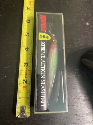 Rapala X-Rap Suspending Slashbait XR-10 SILVER Shad 7/16oz Dep. 4-6' NIB