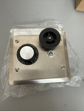 Infratech 14-4205 Dual Heater Control Switch 240v Stainless Broken Knob